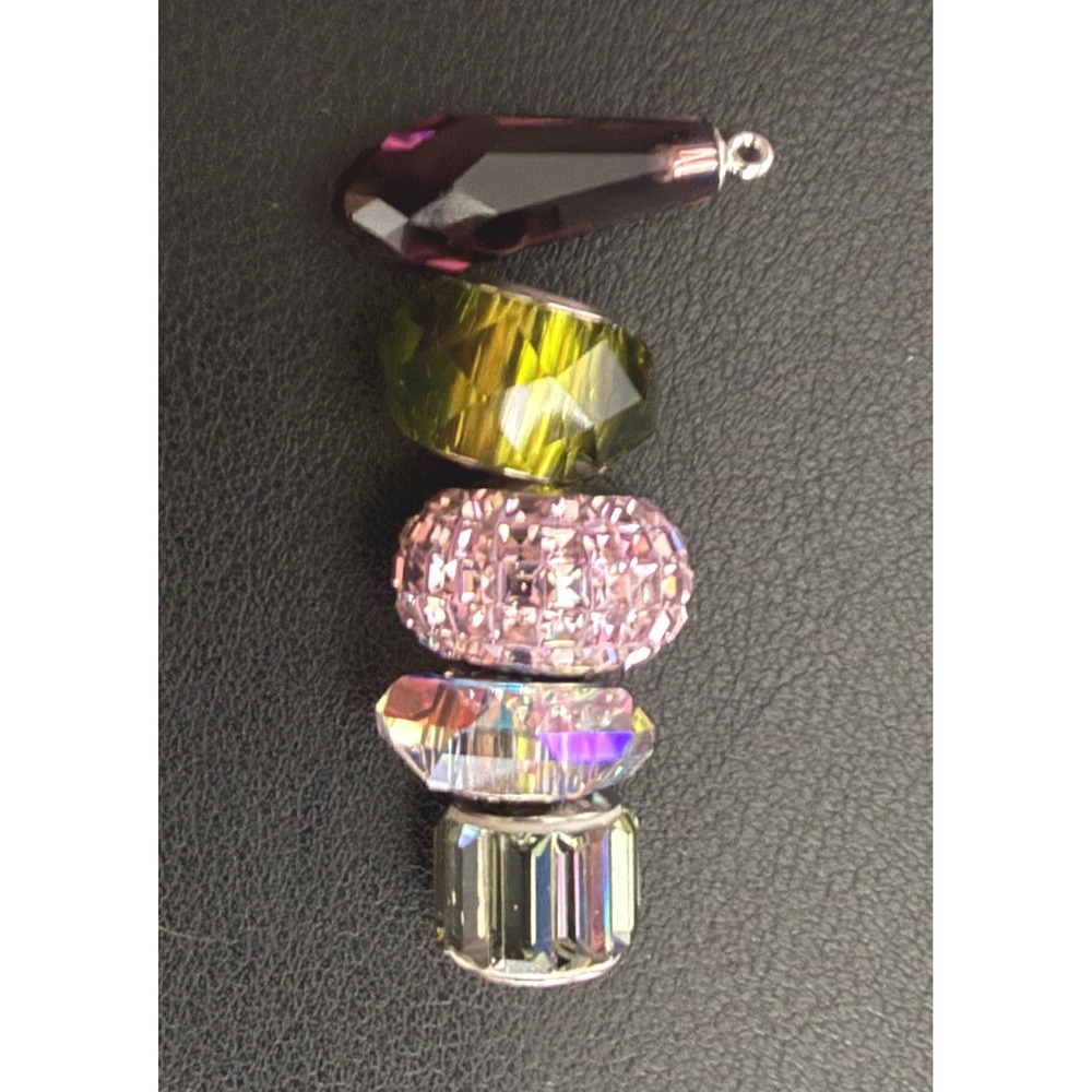 Swarovski Crystal Bead Lot BeCharmed Pure Drop